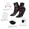 thumbnail image 5 of Pofeuu Humming Bird Print 30cm Socks, Adult Running Hiking Socks for Youth and Adult, 5 of 7