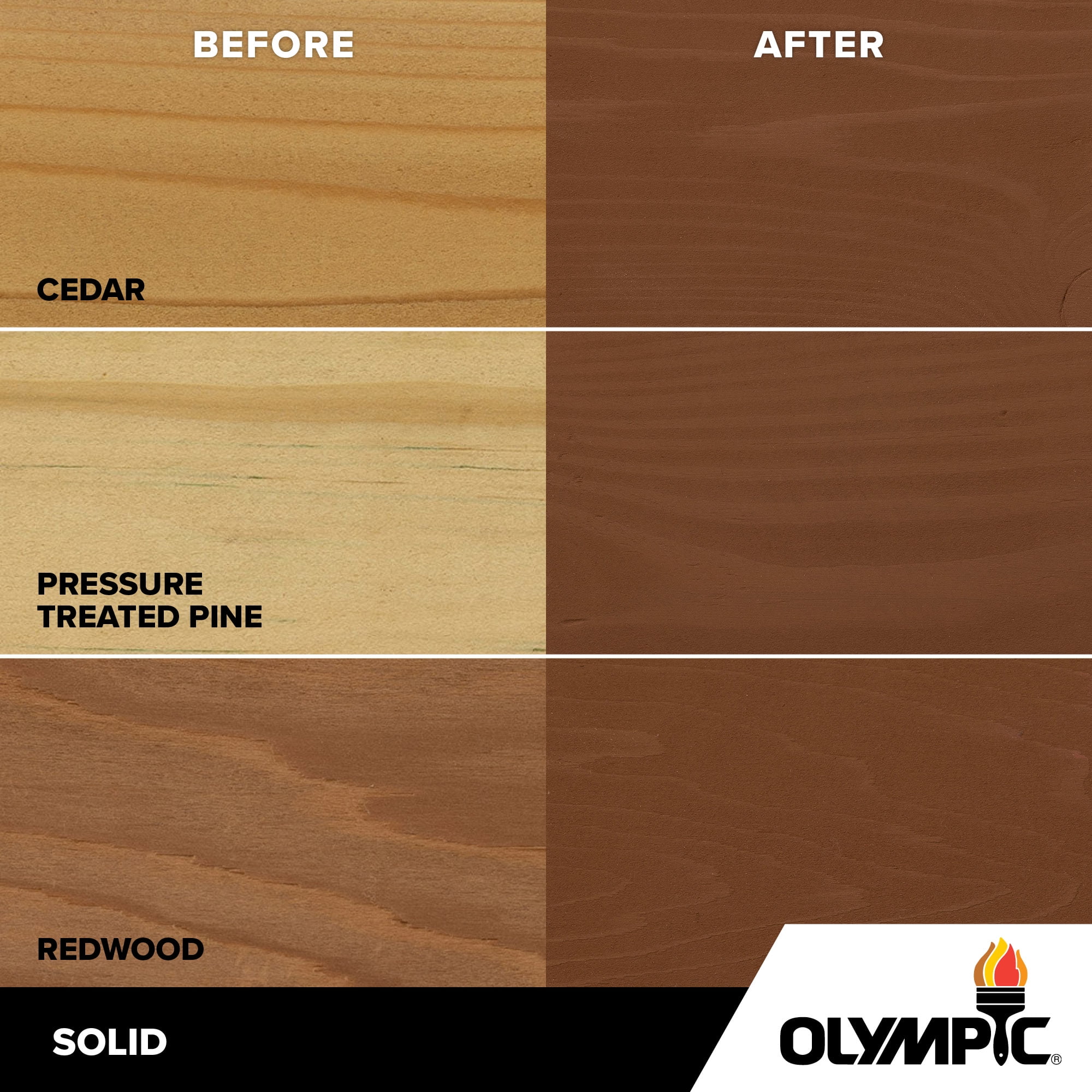 Olympic Maximum 1 Gallon SC-1084 Timberline Solid Color Exterior Stain and Sealer in One