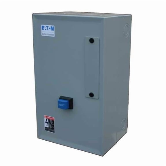 NEMA Magnetic Motor Starter, Non-Reversing, 1NC/1NO, 208V AC, 3 P