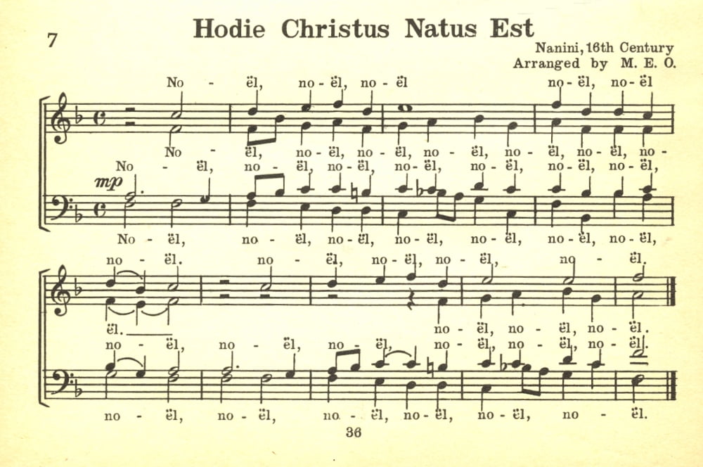 Hodie Christus Natu