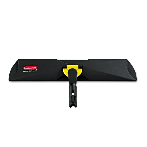 Rubbermaid Q559 18 Pouces Longueur x 3-3/8 Pouces Largeur x 1-3/4 Pouces Hauteur, Couleur Noire, Cadre en Plastique à Connexion Rapide Standard pour Humide et Sec