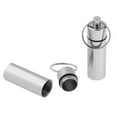 thumbnail image 3 of 2 estuches portátiles para pastils, bolsillo de aluminio para pastils, lvero para , compartimento , resistente , para DYNWAVEMX Envase impermeable para cápsulas, 3 of 6
