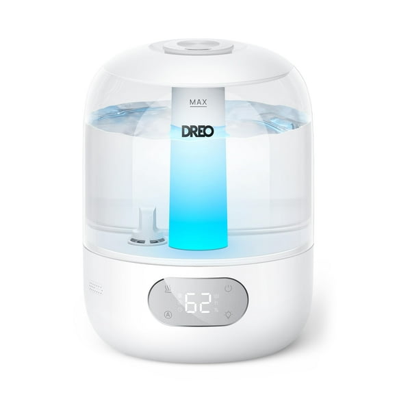 Humidificador Dreo 3L Rellenado Superior, 30H de Funcionamiento, Silencioso 26dB para Dormitorio