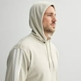 thumbnail image 3 of Men's adidas Essentials 3-Stripes French Terry Sportswear Hoodie Color: Black Size: M, 3 of 4