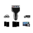 thumbnail image 5 of 4-Port Car Charger Fast Charging Adapter 1 to 4 Quick Charging Vehicles Phone Charger with 120cm Power Cable Cord White, 5 of 5