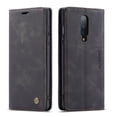 thumbnail image 2 of Dteck Wallet Case For OnePlus 8 , Premium PU Leather Wallet case Magnetic Flip Folio [Kickstand Feature] with ID & Credit Card Pockets, Black, 2 of 6