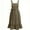 3, variant on 1pc Vintage European Apron Artistic Florist Design Ruffled Hem Kitchen Baking Apron Solid Color with Nordic Style for Wedding