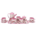 thumbnail image 1 of 1 Set Girls Tea Party Set Afternoon Tin Teapot Set Kids Kitchen Pretend Play Toys, 1 of 8