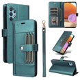 thumbnail image 1 of FOXDOCK Funda tipo Cartera para Samsung Galaxy A32 4G – Cubierta de Cuero PU con Múltiples Ranuras, Bolsillo para Efectivo y Correa de Muñeca, 1 of 6