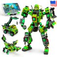 thumbnail image 1 of Robot mecánico de juguete JITTERYGIT que brilla en la oscuridad durante 6 a 10 años, 1 of 6