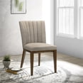 thumbnail image 2 of Colymore 19.5" Fabric Dining Chair in Mocha (Set of 2), 2 of 6