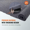 thumbnail image 6 of KFFKFF Moving Pads, 72" x 54", 21 lbs/dz, 24-Pack, Eco-Friendly Recycled Cotton, Durable Large Mover Covers for Safeguarding Furniture, Flooring, Appliances, 6 of 9