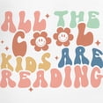 thumbnail image 3 of CafePress - All The Cool Kids Are Reading Pajamas - Women's Short Sleeve Print T-Shirt and Pants Light Cotton Pajama Set, 3 of 7