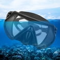 thumbnail image 3 of Máscara De Buceo, Lente De Vidrio Templado Con Falda De Silicona Vista Amplia Gafas De Natación Adultos Cómodo Y Seguro Para Deportes Acuáticos Al Aire Libre, 3 of 7