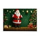 thumbnail image 2 of xihome Tapete navideño antideslizante y absorbente de 40x60 cm (16x24 pulgadas), de polister, ideal para la entrada o la cocina. Lavable., 2 of 6