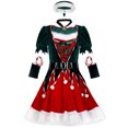 thumbnail image 1 of Disfraz de mujer adulta para fiesta navideña, disfraz de Navidad, traje de actuación escénica, 1 of 5