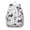 Scribble Dogs, variant on Saint Bernard Dog Breed and Flower Floral Backpack for School,Cute School Bag,Schoolbag with Adjustable Shoulder Straps & Padded Back,15"x11.42"x5.5"