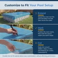 thumbnail image 5 of Blue Wave 12-mil Solar Blanket for Rectangular In-Ground Pools – Blue, 5 of 7