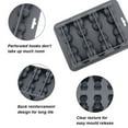 thumbnail image 4 of Kitty Silicone Ice Mold 8 Cavity, Cat Shaped Ice Cube Tray for Drinks, Milk, Juice, Wine and Chocolate, Easy Demold, BPA Free, Dishwasher Safe, Fun for Kids and Kitchen Use,Brown, 4 of 4