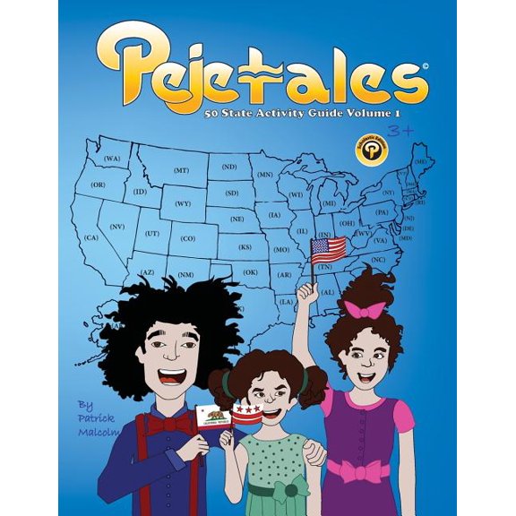Pejetales 50 State Activity Guide V1, (Paperback)