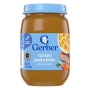 Gerber 3rd Foods Baby Food, Turkey Pasta Bake, 6 oz Jar