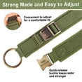 thumbnail image 6 of Pet Artist Soft Padded Personalized Dog Collar Brass Buckle and O ring Name Engraved Adjustable for Small Large Dogs, 6 of 12