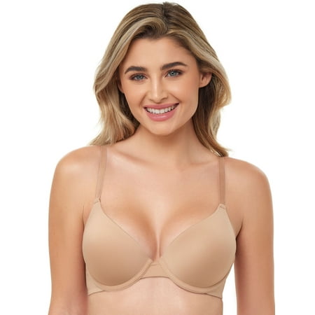No Boundaries Junior's Everyday T-Shirt Bra, Sizes 32B-40D