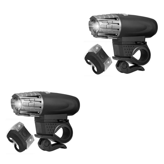 Yuarrent EE. UU. LED recargable bicicleta faro bicicleta ciclismo cabeza luz trasera lámpara delantera Type2 NO2
