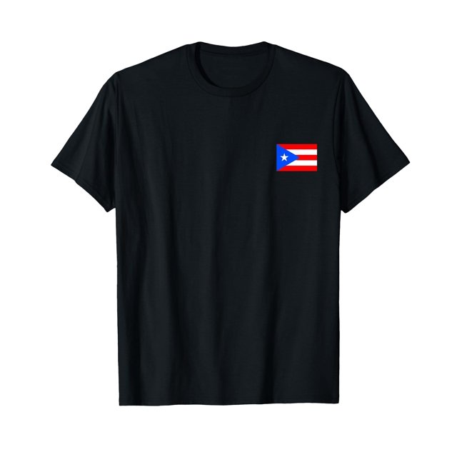 Men's Puerto Rican Slang T-Shirt - "Vayase Pal Carajo" Funny Translation, Premium Cotton, Short Sleeve, Black with Puerto Rico Flag Detail, Machine Washable, everyday Casual Wear | Flag Design Shirt
