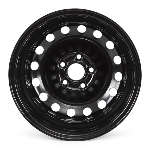 Focalmotors Steel 15 Inch Rim 5x105mm 15x6 5-Lug, Black for 2016-2019 Chevrolet Cruze