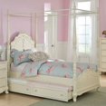 thumbnail image 2 of Homelegance Cinderella Canopy Poster Bed in Cherry - (Twin without Trundle), 2 of 2