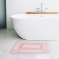 thumbnail image 2 of Mainstays Racetrack 100% Cotton Pink Bath Rug, 17" x 24", 2 of 5