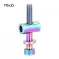 thumbnail image 4 of OTVIAP  Seatpost Screw,M5x30/35/40mm Titanium Alloy  Seatpost Fixed Round  Screw, M5x35 Seatpost Screw, 4 of 9