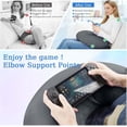 thumbnail image 2 of CJC Gaming Pillow Arm Support Pillow for Back & Arms, U-Shaped Lap Pillow for Adults Gaming, Reading, Working (Dark Gray), 2 of 10