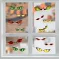 thumbnail image 5 of CCOCC 2026 New Halloween Luminous Sticker,Peeping Eyes Halloween Glow in the Dark Decal for Halloween Home Wall Window Decoration,Spooky Eyes Window Clings for Halloween Party Supplies, 5 of 7