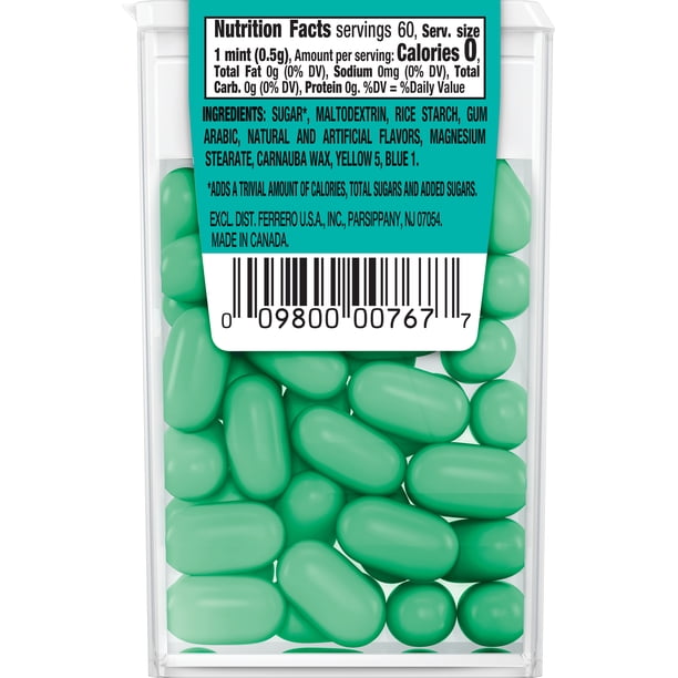 Tic Tac Wintergreen Mints, 1 oz - Ideal for Office Breakrooms