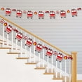 thumbnail image 2 of Big Dot of Happiness Fired Up Fire Truck - Firefighter Firetruck Baby Shower or Birthday Party DIY Decorations - Clothespin Garland Banner - 44 Pieces, 2 of 7