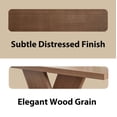 thumbnail image 4 of GZXS 66" Rectangle Console Table for Entryway, Space-Saving X-Frame Wooden Sofa Table with Wide Top, Heavy-Duty Hallway Table for Living Room, Foyer (Imitative Oak), 4 of 7