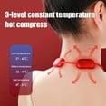 thumbnail image 4 of Neck Massager with Heat, USB Charging Dual-Pulse Four Modes Neck & Shoulder Massager for Pain Relief Deep Tissue, 4 of 9