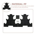 thumbnail image 2 of 2pcs Plastic Dumbbell Storage Racks Vertical Dumbbell Stands for Home (Black), 2 of 8