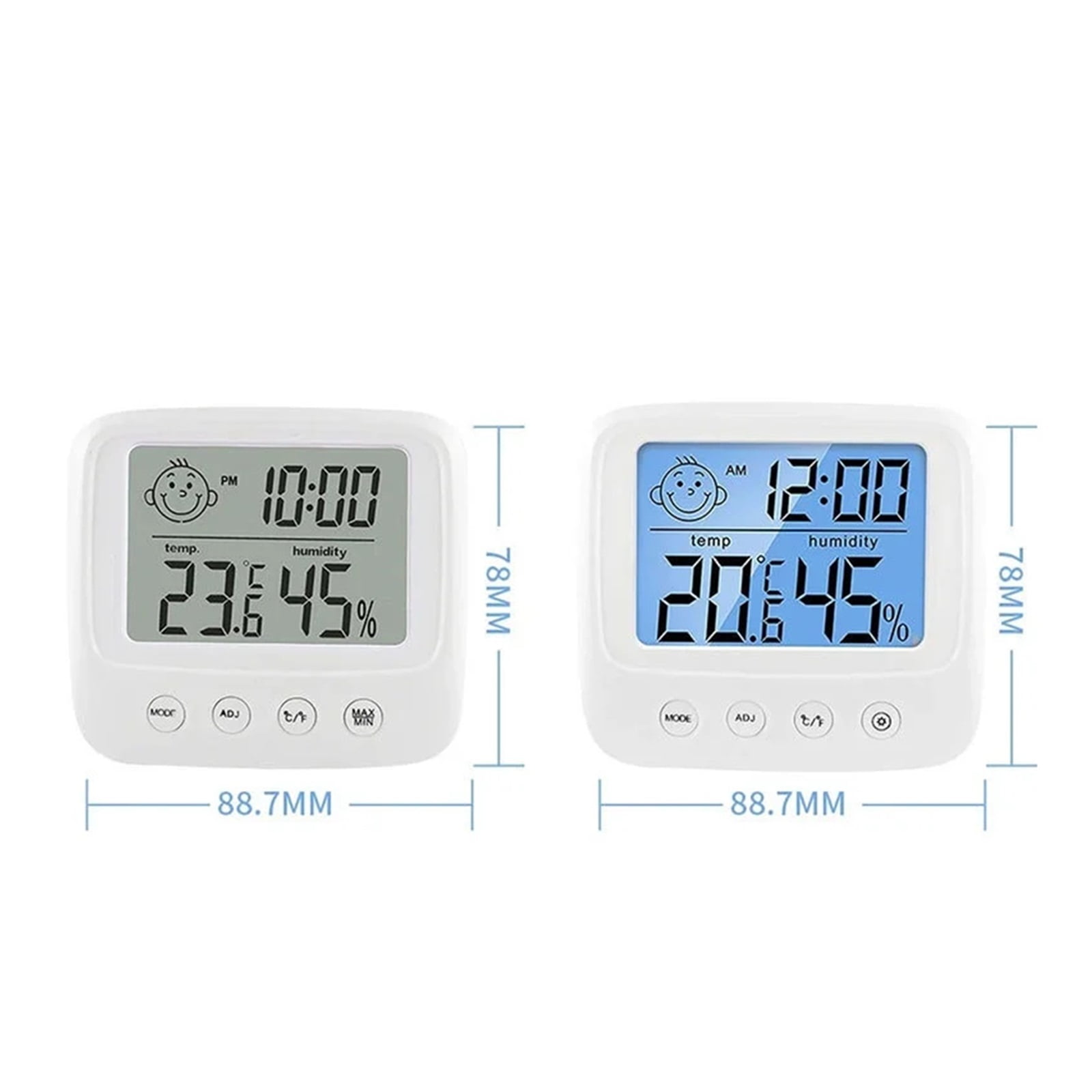 LCD Digital Thermometer Hygrometer Backlight Temperature Indoor Humidity Meter Sensor Electronic ,Fast Response