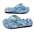 thumbnail image 3 of ZTTD Women Summer Flip Flops Shoes Flops Flip Sandals Outdoor Slipper Indoor Women's Slipper Blue, 3 of 3