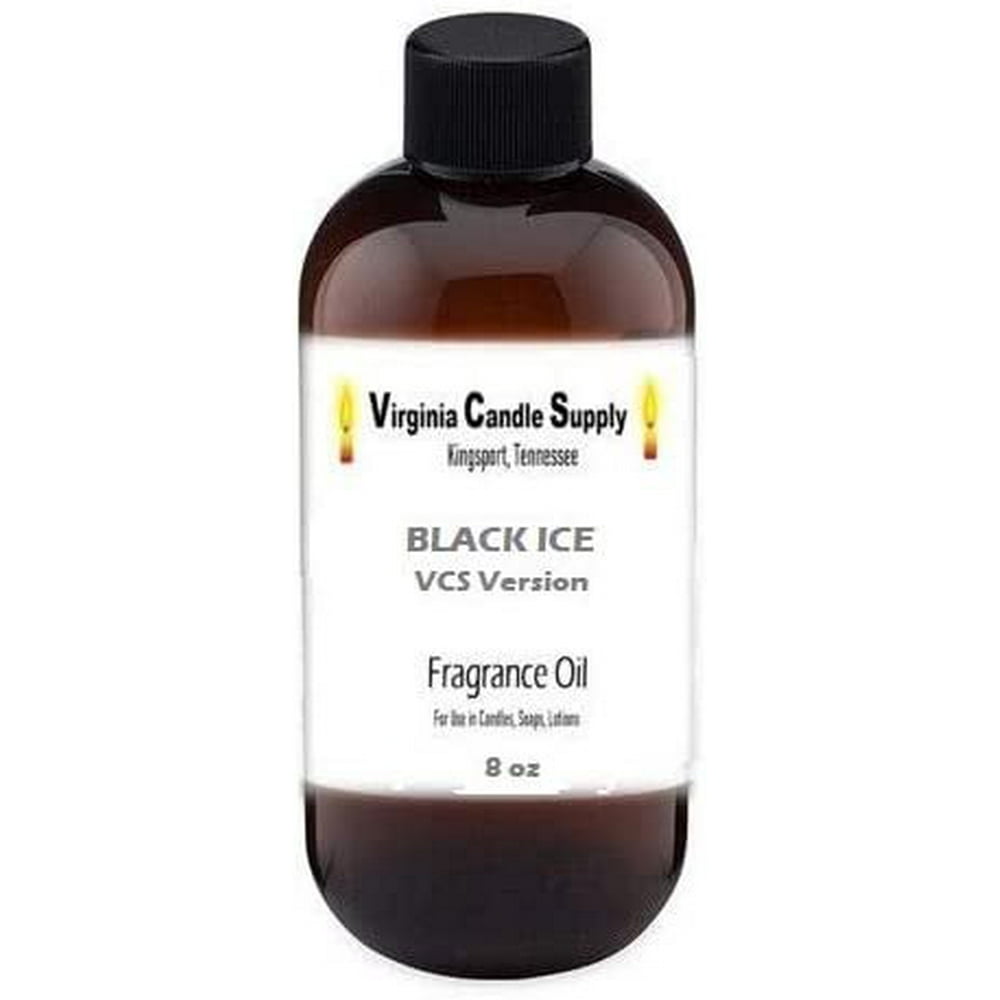 Black Ice Type Fragrance Oil (8 oz Bottle) for Candle Making, Soap
