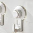 thumbnail image 5 of WORGEOUS  2 Pcs Suction Cup Hook Hangers for Windows Decorative White Hooks Hanging, 5 of 8