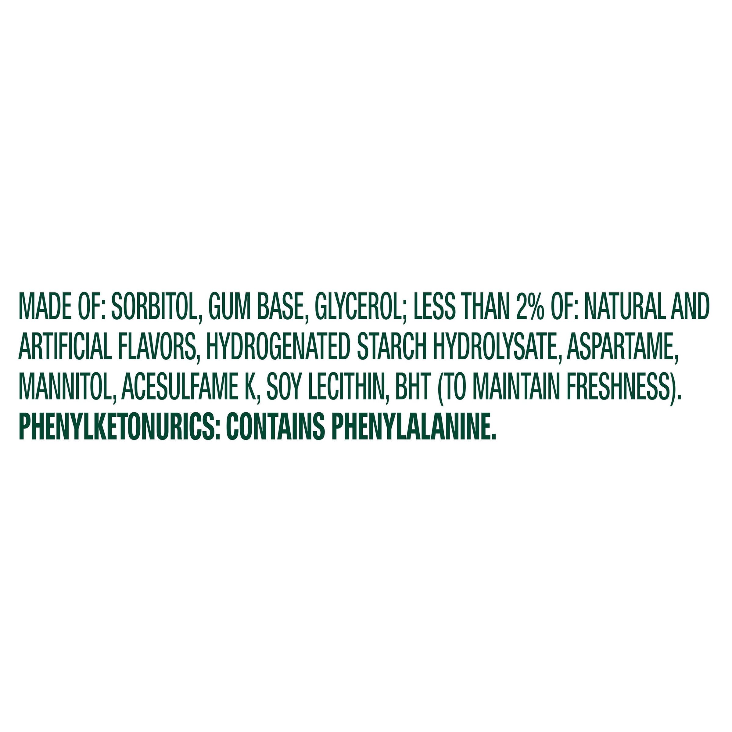 DOUBLEMINT Gum Sugarfree Chewing Gum, 35 Sticks, Pack of 6