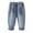 Blue, variant on Little Girls Fashion Denim Jeans with Pockets Elastic Mid Waist Pull On Trouser 1-6T Toddler Girl Ripped Pants (2 Years, Blue)