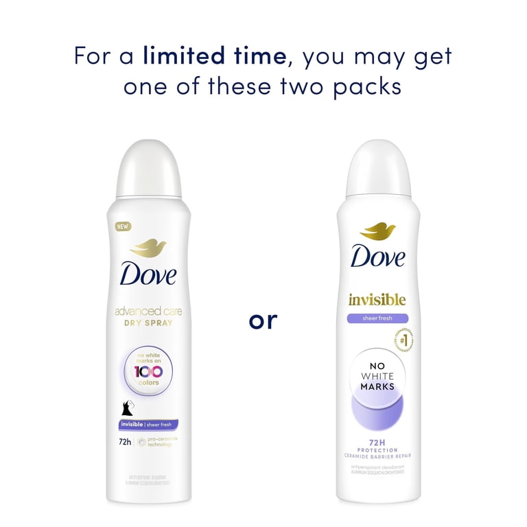 Dove Advanced Care Invisible Sheer Fresh Antiperspirant Spray photo 3