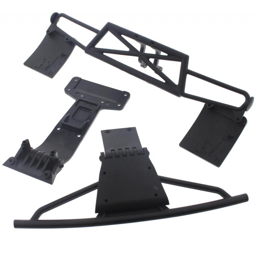 HPI 1//10 Blitz Front /& Rear Chassis Braces /& SERVO Mount Studs SF-10W Bumper