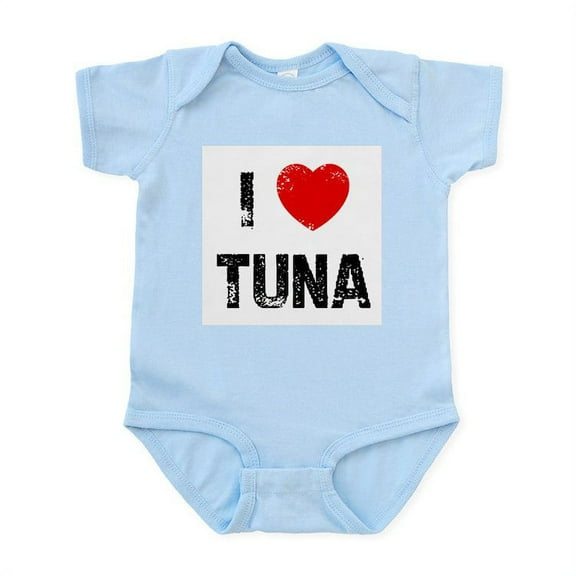 CafePress - I * Tuna Infant Bodysuit - Baby Light Bodysuit, Size Newborn - 24 Months