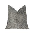 thumbnail image 1 of Almohada de lujo Plutus Metropolis, plateada y gris pardo, tamaño King de doble cara de 20 "x 36" Plutus PBKR1916-2036-DP, 1 of 2